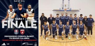 Basket, finale playoff: Pirossigeno Cosenza e Vis Reggio Calabria si giocano la Serie C