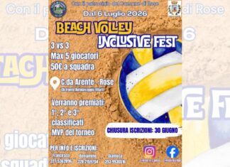 Sport e inclusione a Rose per la prima edizione del “Beach Volley Inclusive Fest”