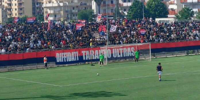 Beffa Taranto, la Serie D sfuma al 94' festeggia il Gladiator