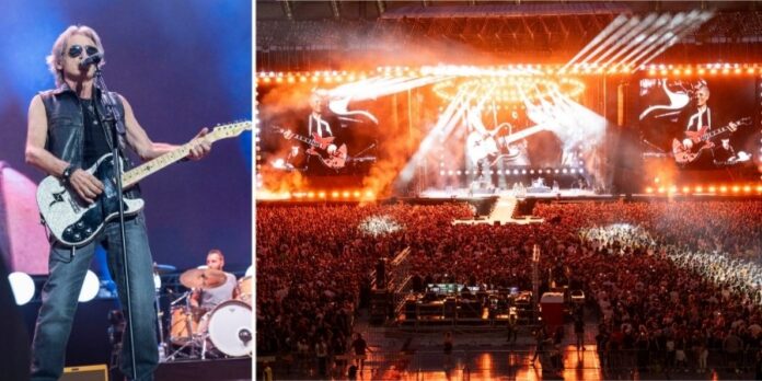Ligabue all'Olimpico di Roma (foto Roberto Panucci)