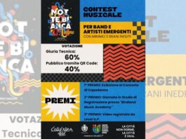 Cosenza Vive Music Contest: 8 artisti per un posto al concerto di Capodanno Cosenza Vive Music Contest