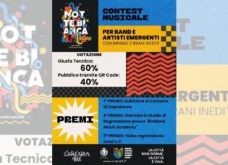 Cosenza Vive Music Contest: 8 artisti per un posto al concerto di Capodanno Cosenza Vive Music Contest