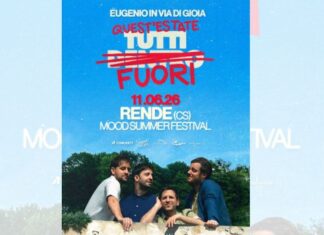 Musica: gli Eugenio in Via di Gioia in concerto giovedì 11 giugno al Mood Summer di Rende