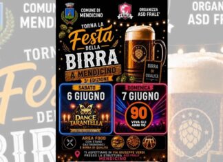 Il 6 e 7 giugno Mendicino ospita la terza edizione della Festa della Birra Festa della Birra Mendicino