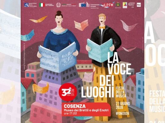 Festa della Musica 2026: il 21 giugno a Cosenza maratona musicale al Museo dei Brettii e degli Enotri