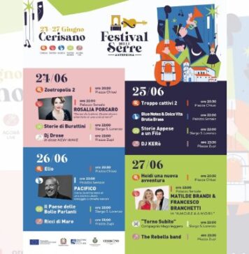 Festival delle Serre, l’anteprima 2026 accende l’estate di Cerisano