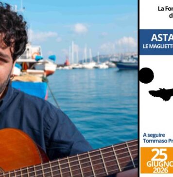 Fondazione Lilli Funaro: Concerto di Tommaso Primo e asta per Jane, domani 25 giugno