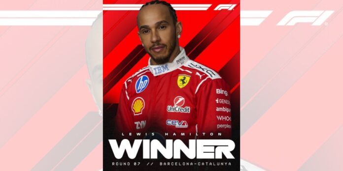 Formula 1, Lewis Hamilton trionfa per la prima volta in Ferrari