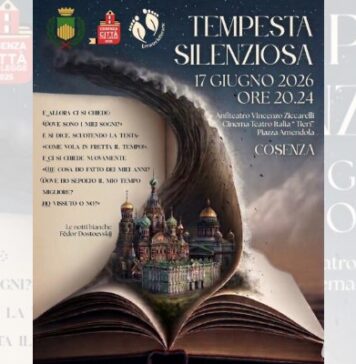 “La Tempesta silenziosa” di Alessandro Baricco approda a Cosenza mercoledì 17 giugno