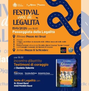 Una passeggiata tra memoria, libri e musica chiude “Voci di Legalità” Locandina Passeggiata della legalità