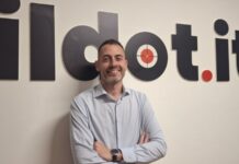 Manuel Pedicone della Pallavolo Milani negli studi de Il Dot