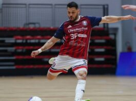 Futsal, le strade della Pirossigeno Cosenza e di Marcelinho si dividono Marcelinho (foto Michele De Marco)