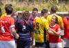 Mediterranean Cup a Roma: il Rugby Rende trionfa nel torneo dell’inclusione Mediterranean Cup a Roma: il Rugby Rende trionfa nel torneo dell'inclusione (foto Stefano Corso)