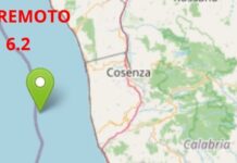 Trema la terra in Calabria, forte sisma avvertito nel cosentino