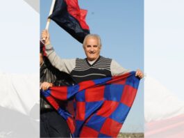 Cosenza piange la morte di Tonino Tocci, storico tifoso rossoblù Tonino Tocci