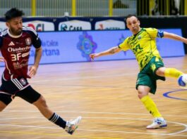 Felipe Mello è un nuovo giocatore della Pirossigeno Cosenza Futsal Felipe Mello (foto Ufficio Stampa Sporting Sala Consilina)