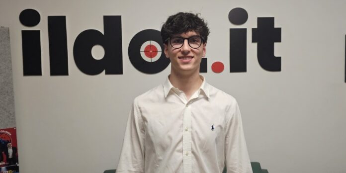 Francesco Dodaro negli studi de Il Dot