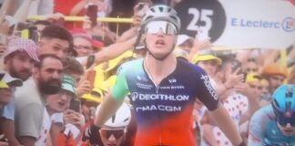 Tour de France: Kooji precede gli altri sprinter sul traguardo di Pau Kooji