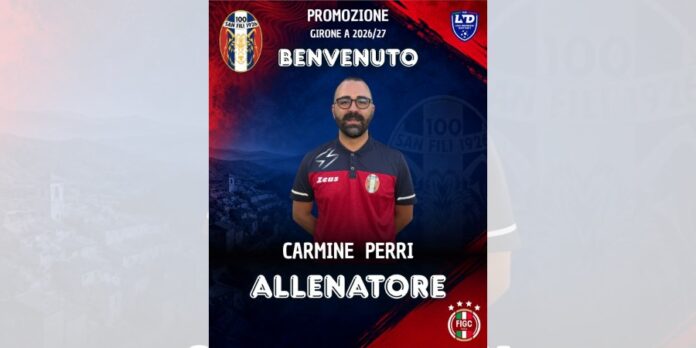 Promozione, il San Fili sceglie Carmine Perri il nuovo allenatore si presenta