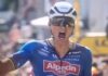 Tour de France: Van der Poel si impone con classe sul resto del quartetto in fuga Tour de France Van der Poel si impone con classe sul resto del quartetto in fuga